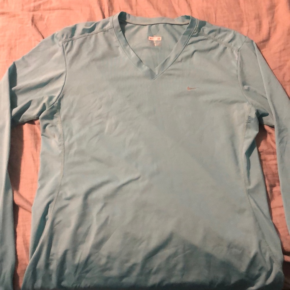 Light weight Nike dri fit v-neck